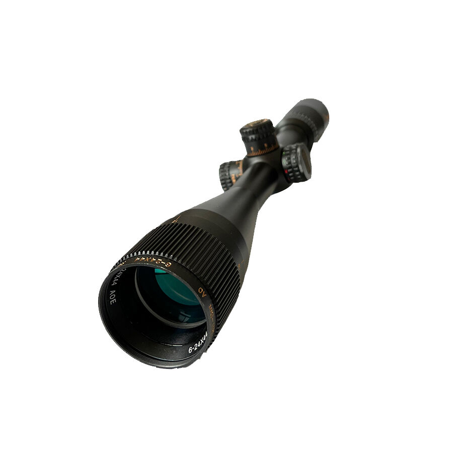  6-24X44 AOE Adjustable Green Red Dot sight Illuminated Hunting Tactical scope Reticle Optical Sight Scope