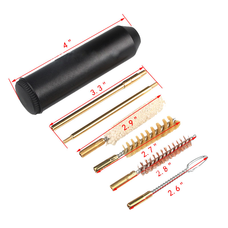 Tactical Cleaning Kit for .38 Caliber  Gun brush set series Cal.38/357/9mm