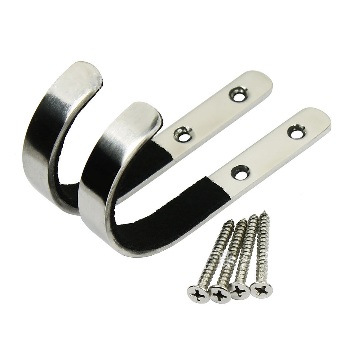  Gun Rack Storage Rifles Shotgun Hooks WallMount Hangers for Any Rifles Shotguns Archery Bow with Soft Padding