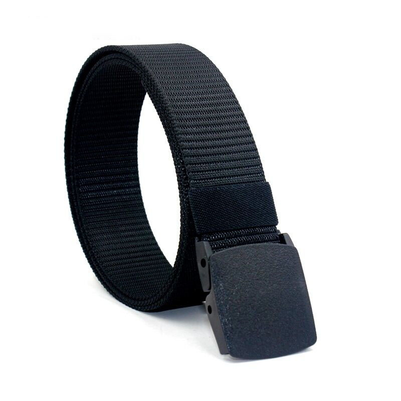 3.8cm Men's non-metallic non-magnetic buckle tactical outdoor sports nylon belt