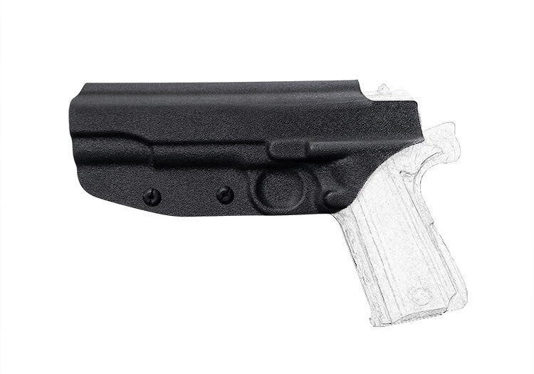 Glock 17/19 TLR1/TLR1S/TLR1 HL Holster, OWB Kydex Holster Optic Cut Fit: Glock 17/19/44/45 (GEN 1-5)&G23/32 (Gen 3-4) TLR-1/TLR-1S/TLR-1 HL, Outside Waistband Carry, Adj. Carry Position, Right Hand