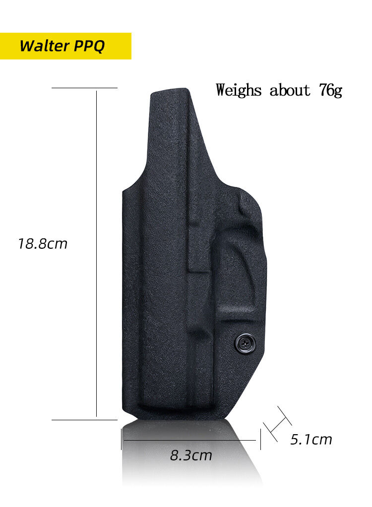 Walter  PPQ holster IWB  Kydex, Black