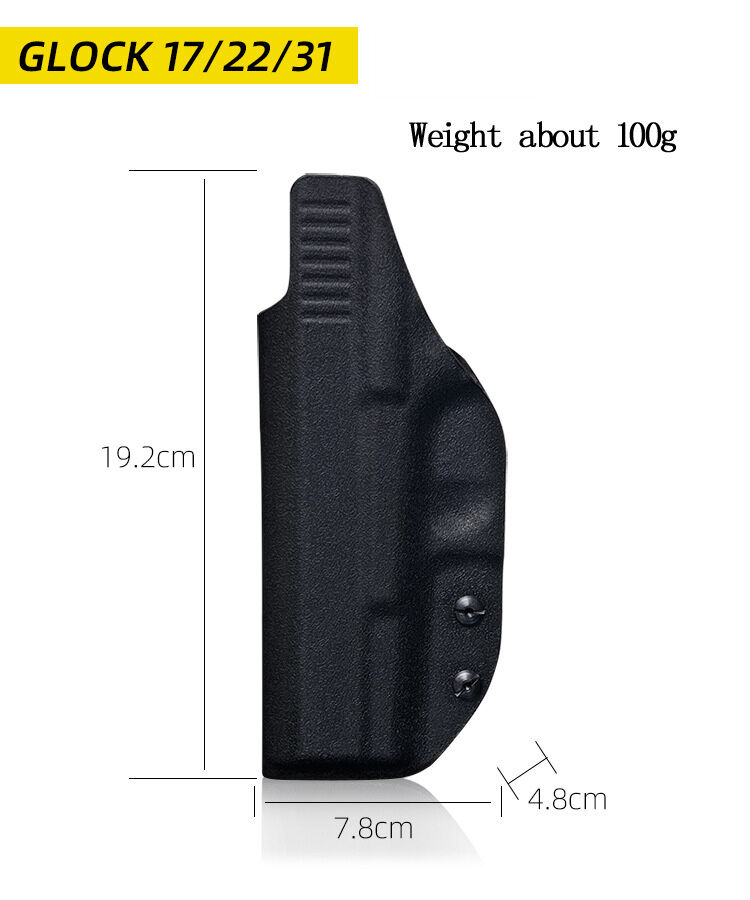 Glock17 Kydex  Holster IWB 
