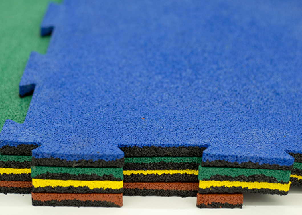 Interlock Rubber Flooring Mat