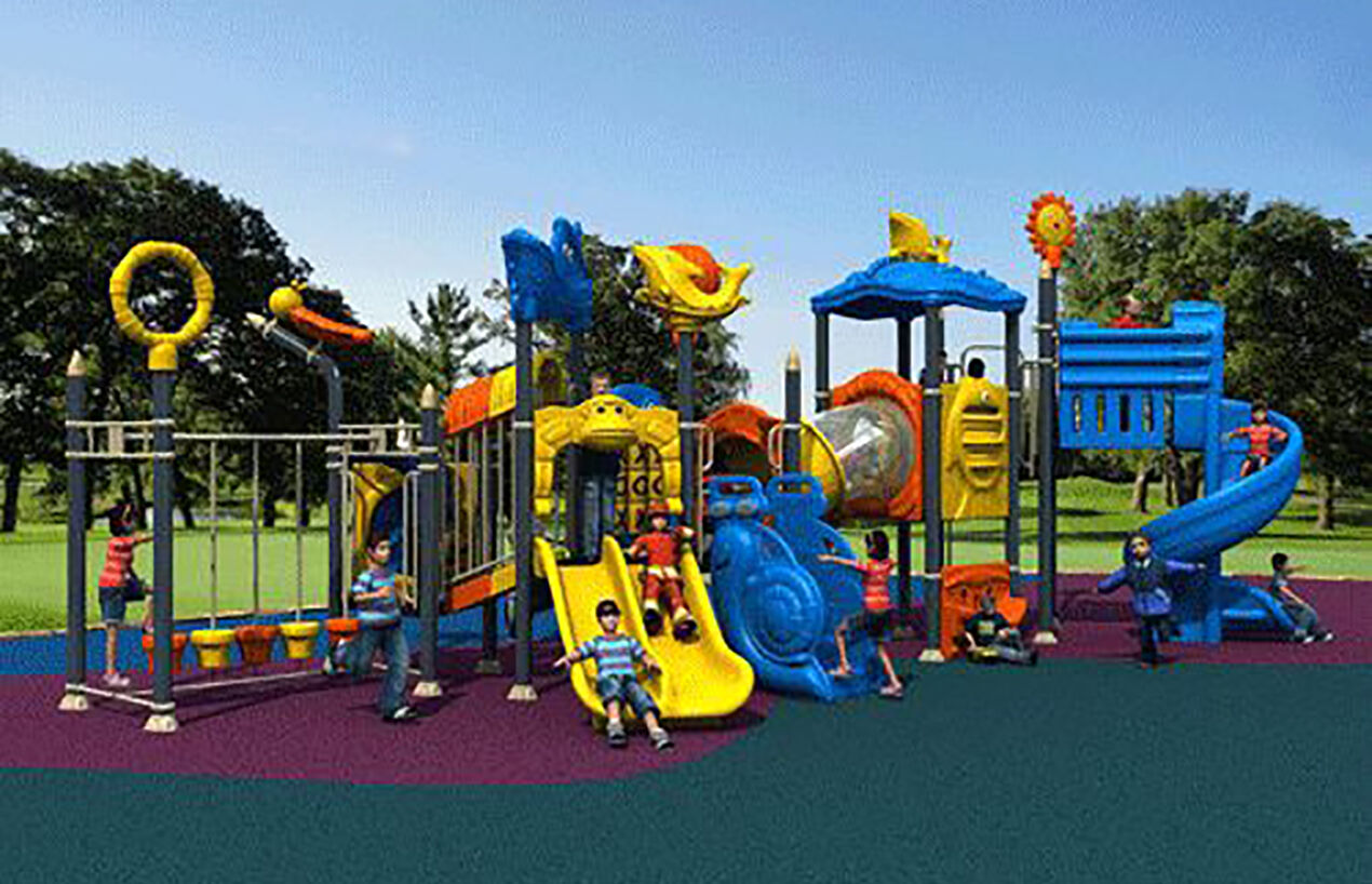 Safety gym & playground surface