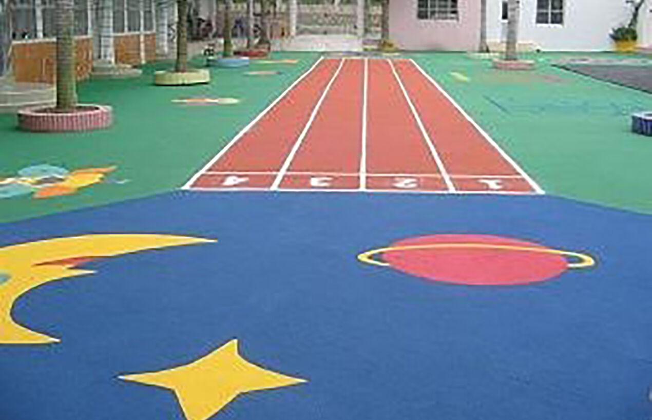Safety gym & playground surface
