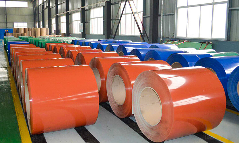 Can be directly bent and stamped PPGI/PPGL Steel Coil