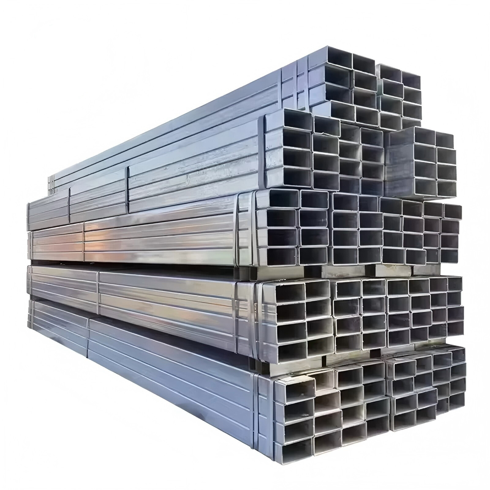 Customizable Size Galvanized Rectangular/Square Pipe