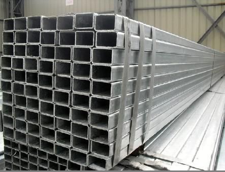 Customizable Size Galvanized Rectangular/Square Pipe