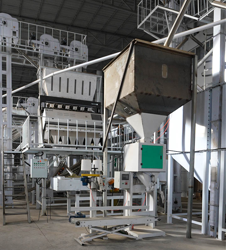 Ligne de machine de décorticage de sarrasin de 150-200kg/hour