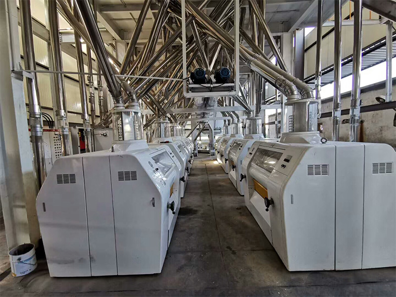 120 tonnes de machine de moulin à farine de blé concurrencent l'usine