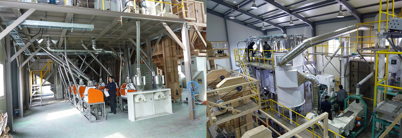 40 tonnes d'usine complète de machine de moulin à farine de blé en corée du sud