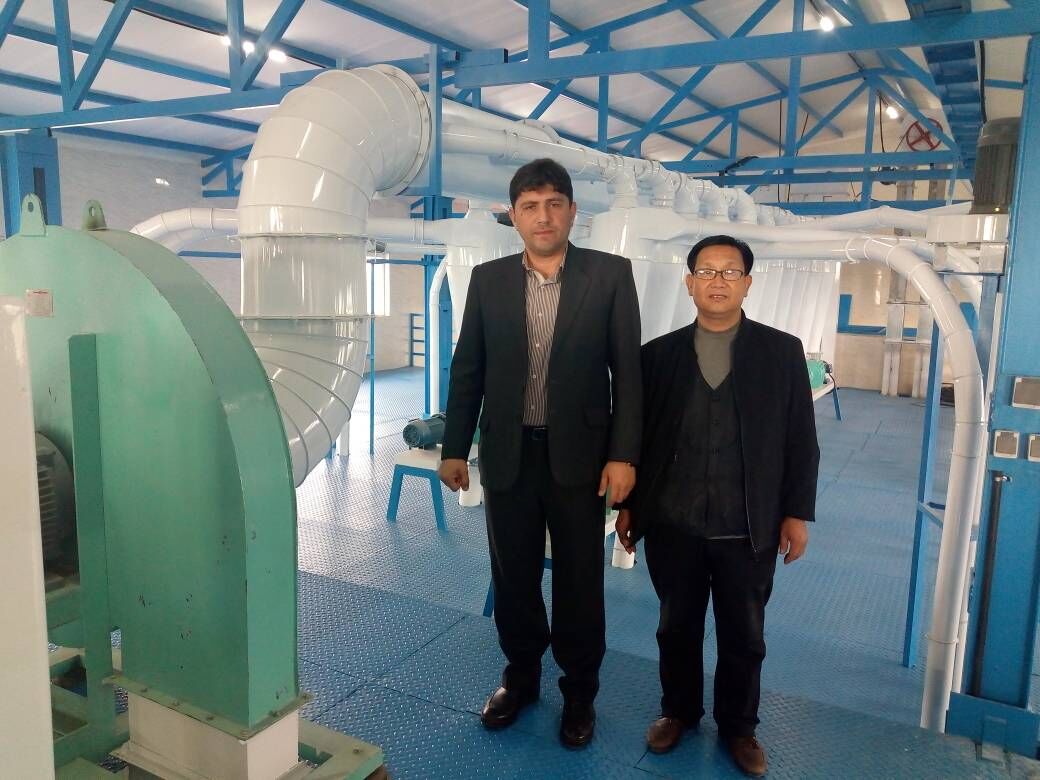 150 tonnes de machine de moulin à farine de blé concurrencent l'usine