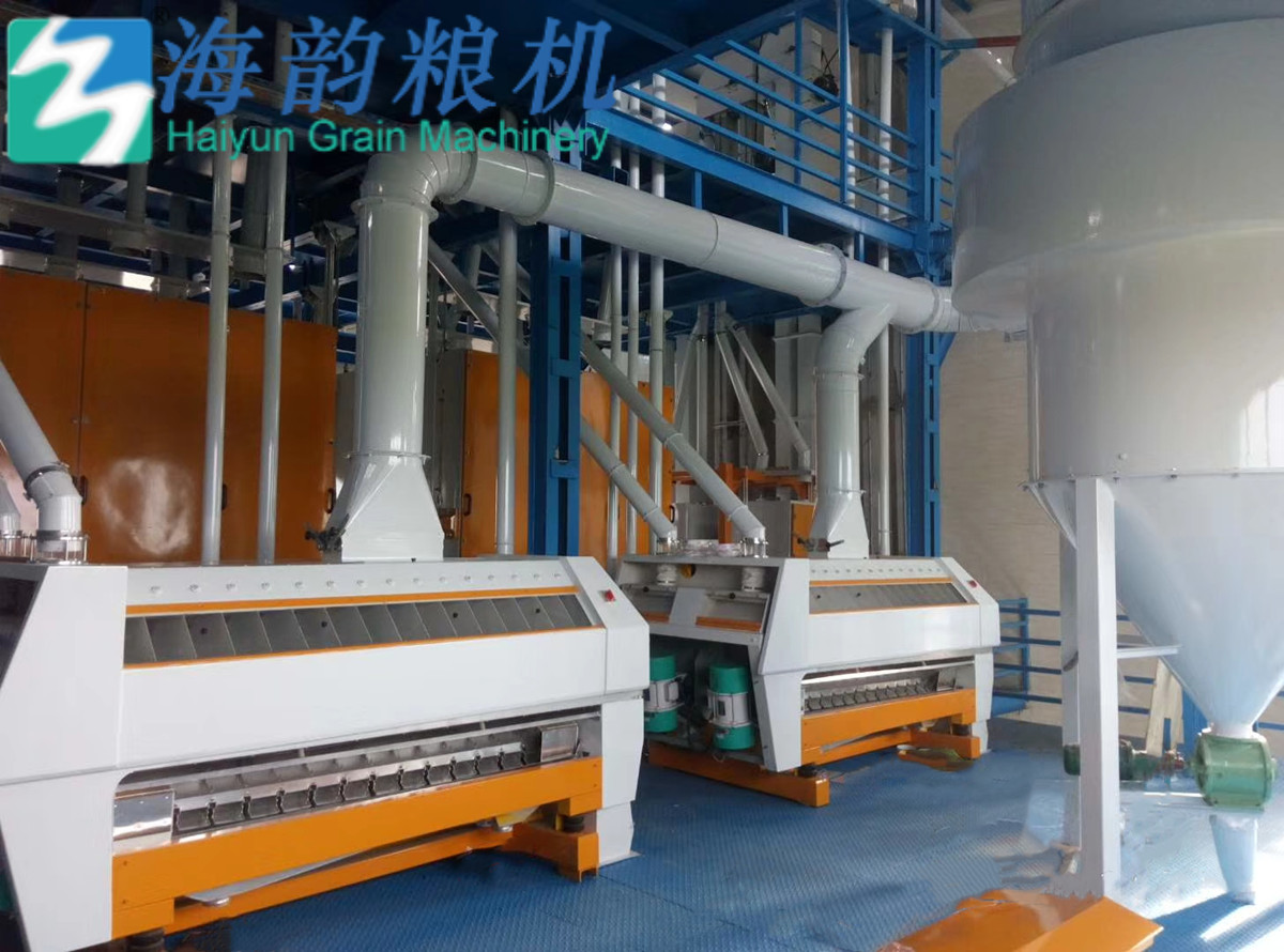 150 tonnes de machine de moulin à farine de blé concurrencent l'usine