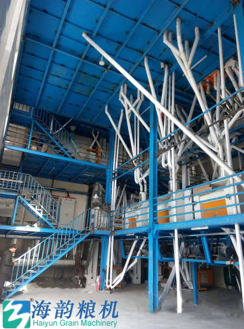 150 tonnes de machine de moulin à farine de blé concurrencent l'usine