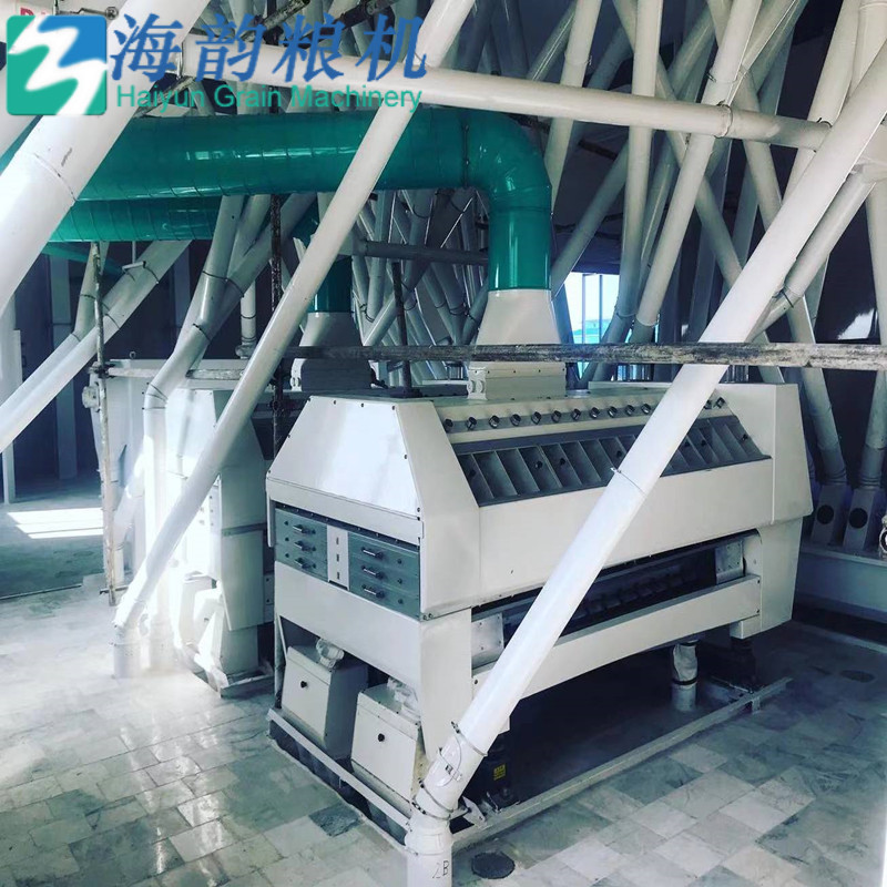 100 tonnes de machine de moulin à farine de blé concurrencent l'usine