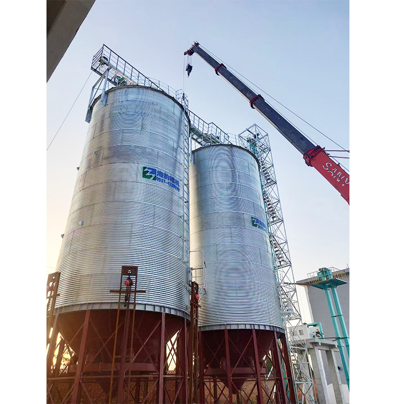 Silo à grains de stockage de 100 à 5000 tonnes