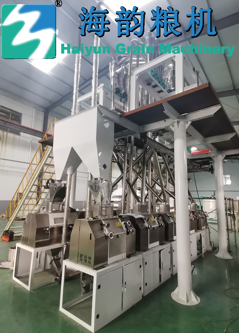 50TPD de ligne de traitement de machine de moulin à farine d'avoine