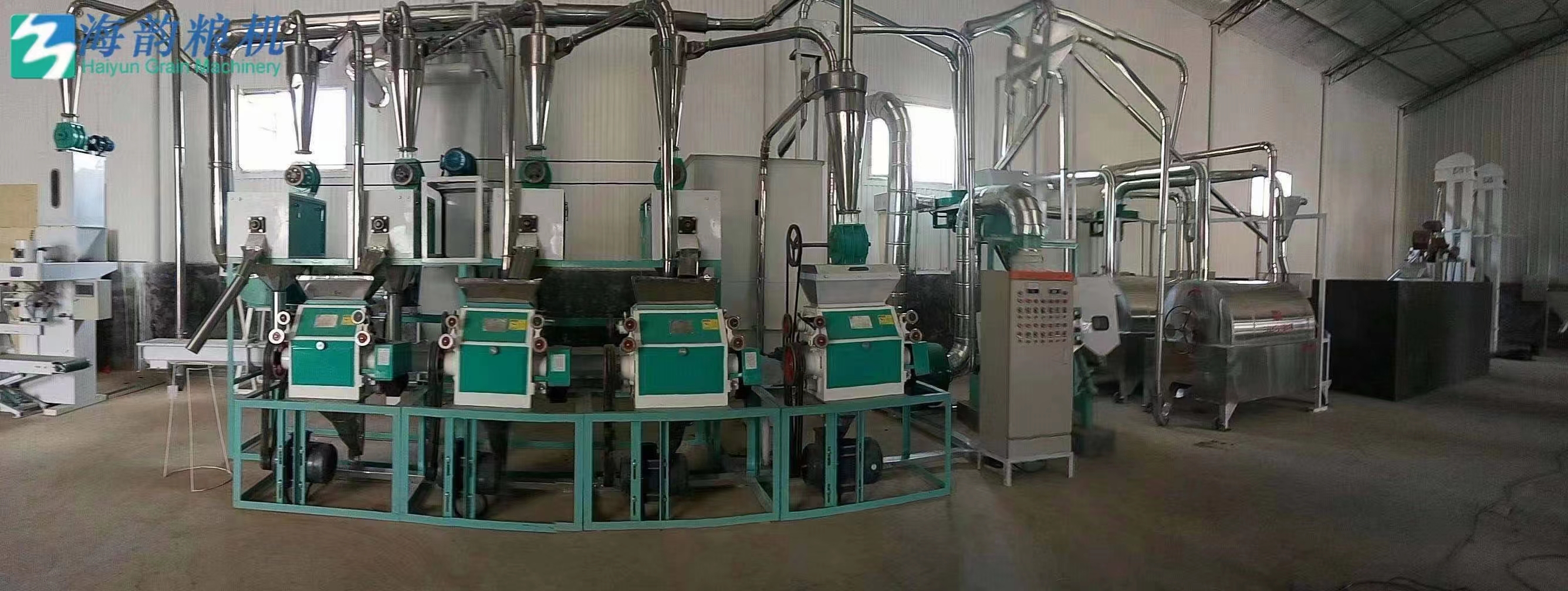 20TPD de ligne de traitement de machine de moulin à farine d'avoine