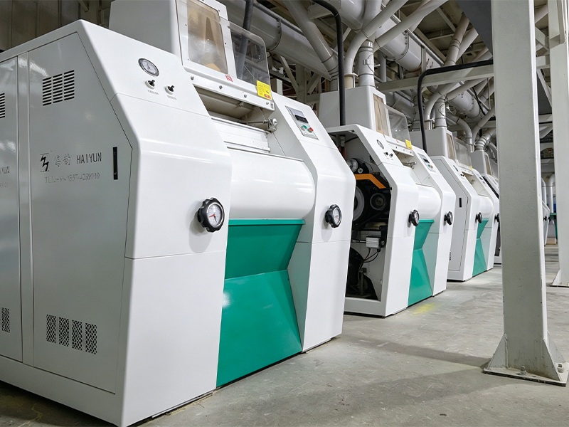 Fábrica completa de máquina de moagem de farinha de milho e grits de 100 toneladas