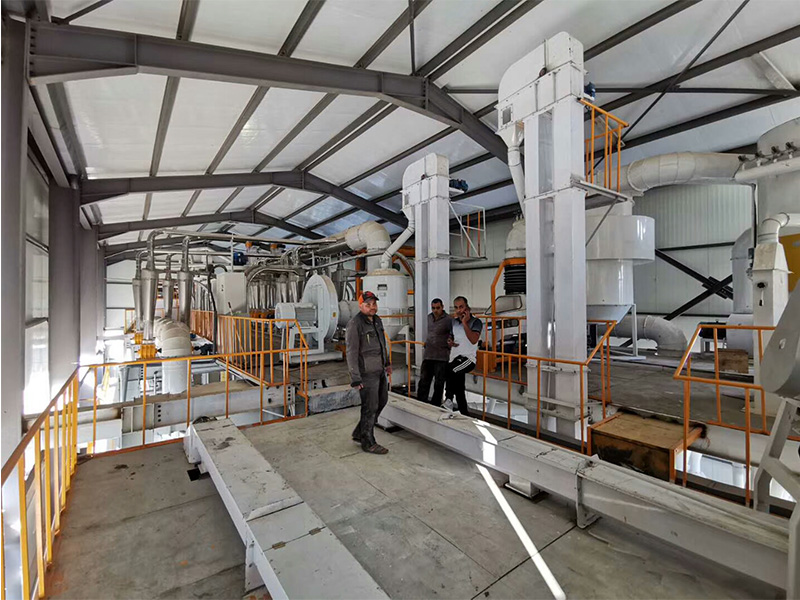 120 toneladas de máquina de moinho de farinha de trigo competir planta