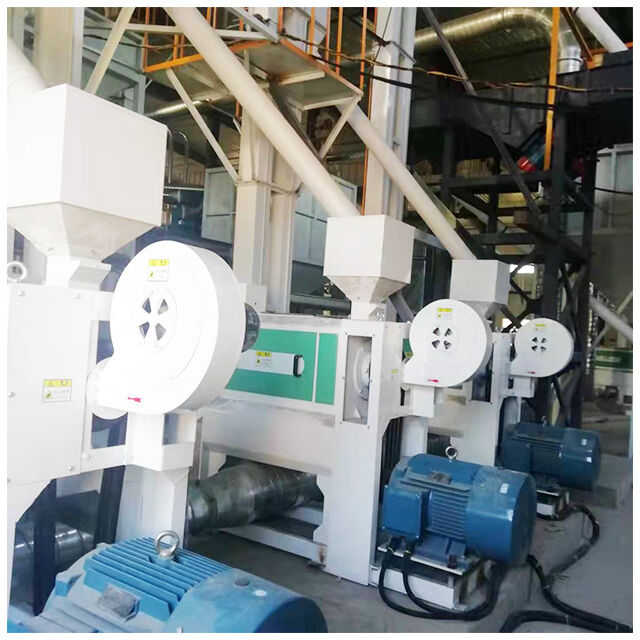 200 toneladas de harina de maíz y planta completa de molienda de arena