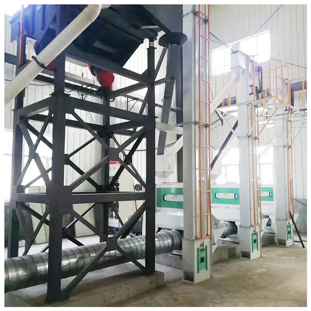 200 toneladas de harina de maíz y planta completa de molienda de arena