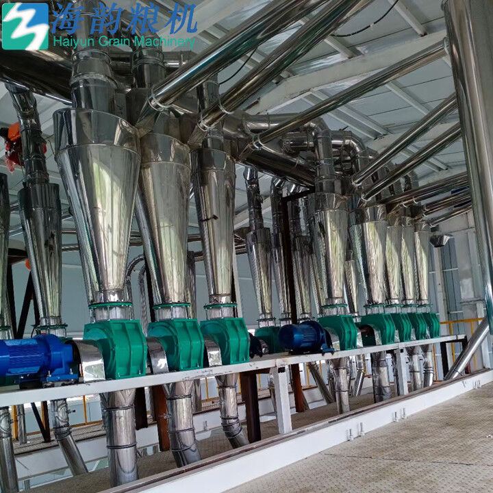 70 toneladas de planta de máquina de molino de harina de arroz