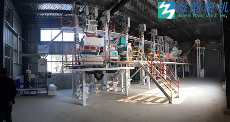 30 toneladas de planta de molino de mijo