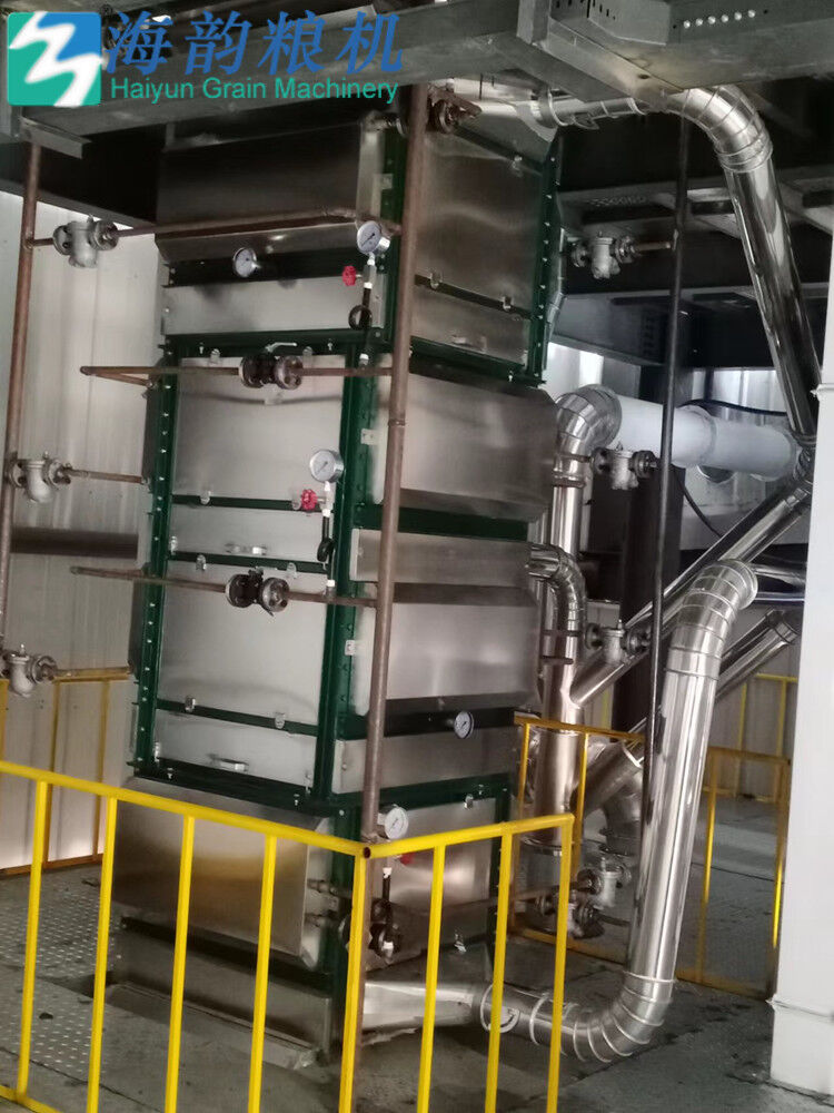 1TPH de línea de procesamiento de copos de avena