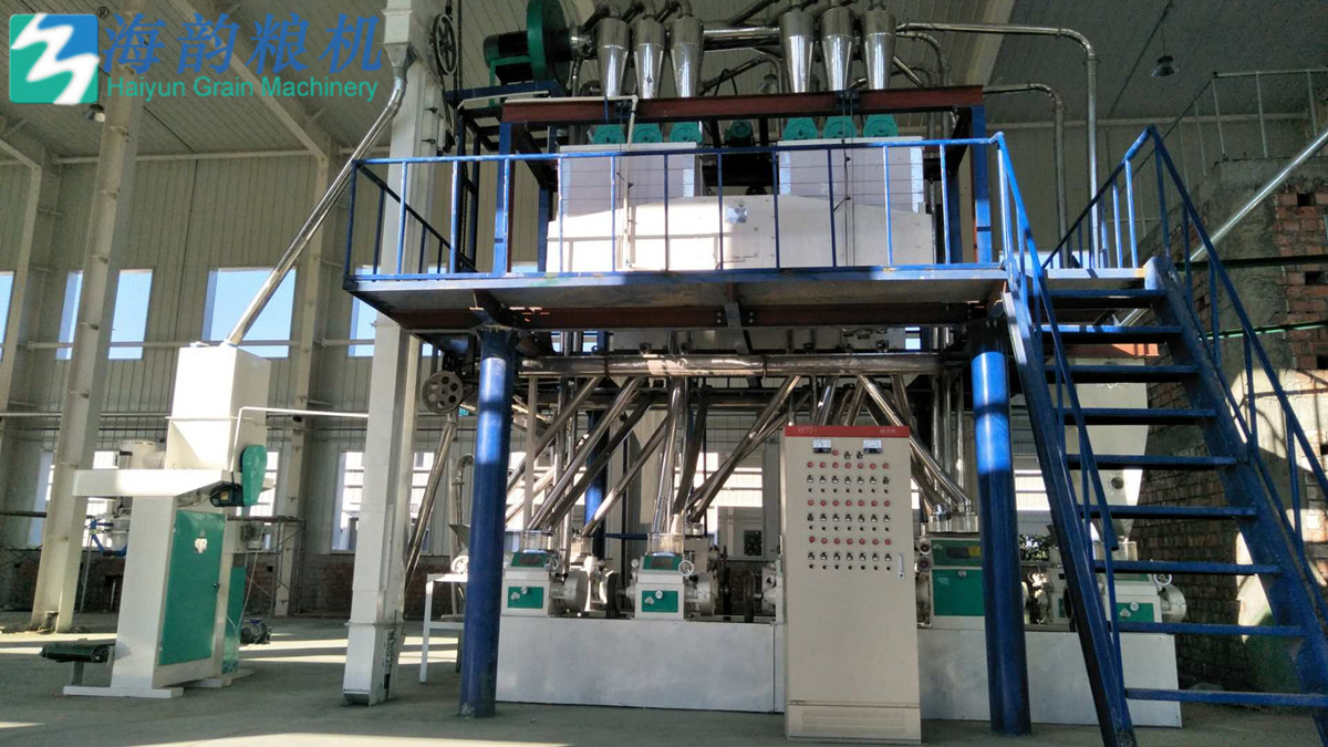30 toneladas de máquina de molino de harina de trigo compiten planta