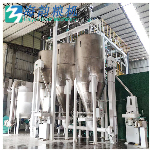 Fresadora de harina de maíz/maíz para 50 toneladas de harina de maíz y fresadora de arena planta completa