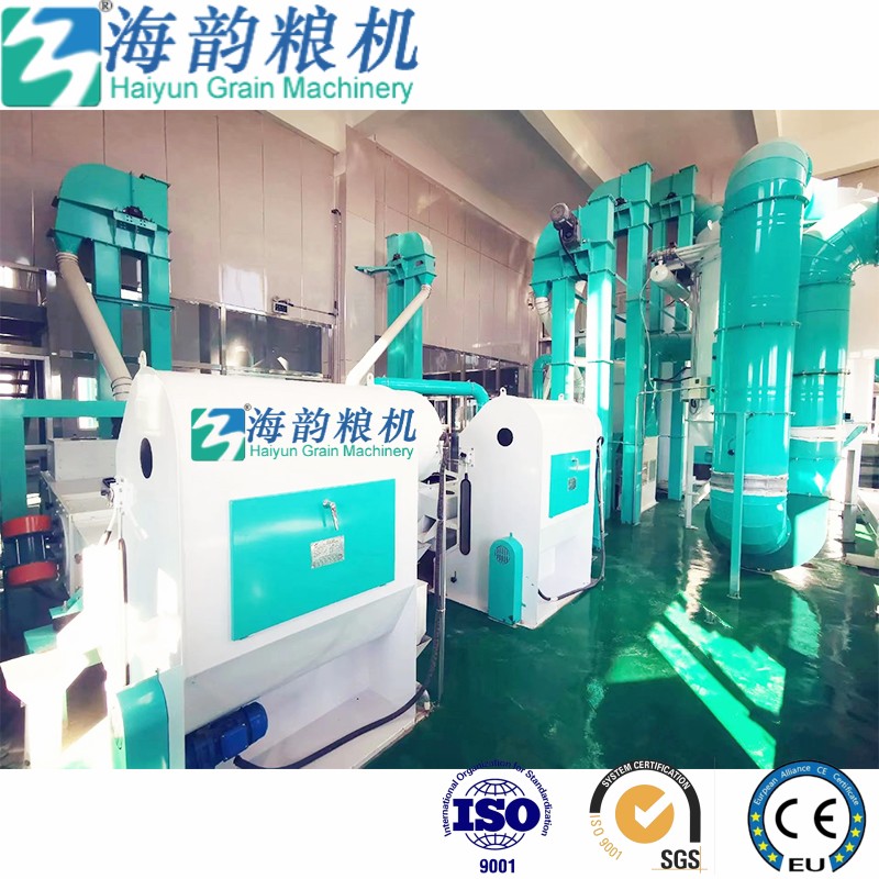 300 toneladas de harina de maíz y molino de arena planta completa