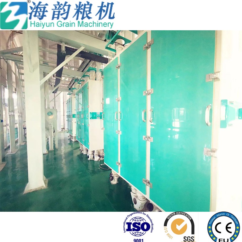 300 toneladas de harina de maíz y molino de arena planta completa