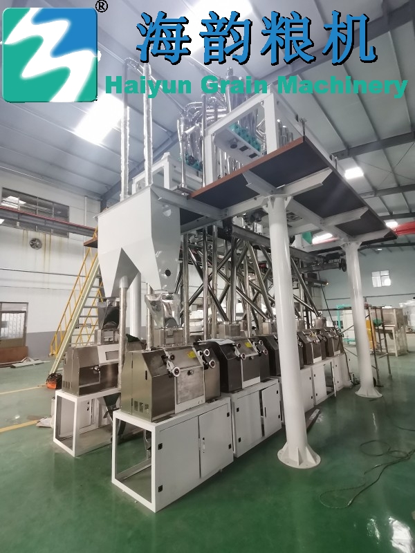 50TPD de línea de procesamiento de máquina de molino de harina de avena