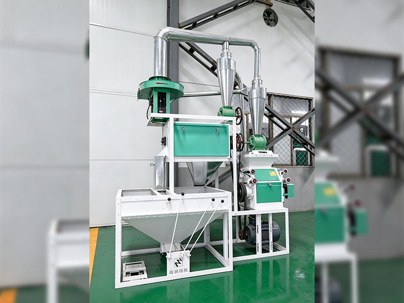 小麦粉製粉機の小規模プラント