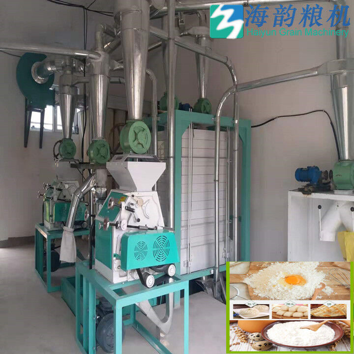 10トンの小麦粉ミル機が工場を競う