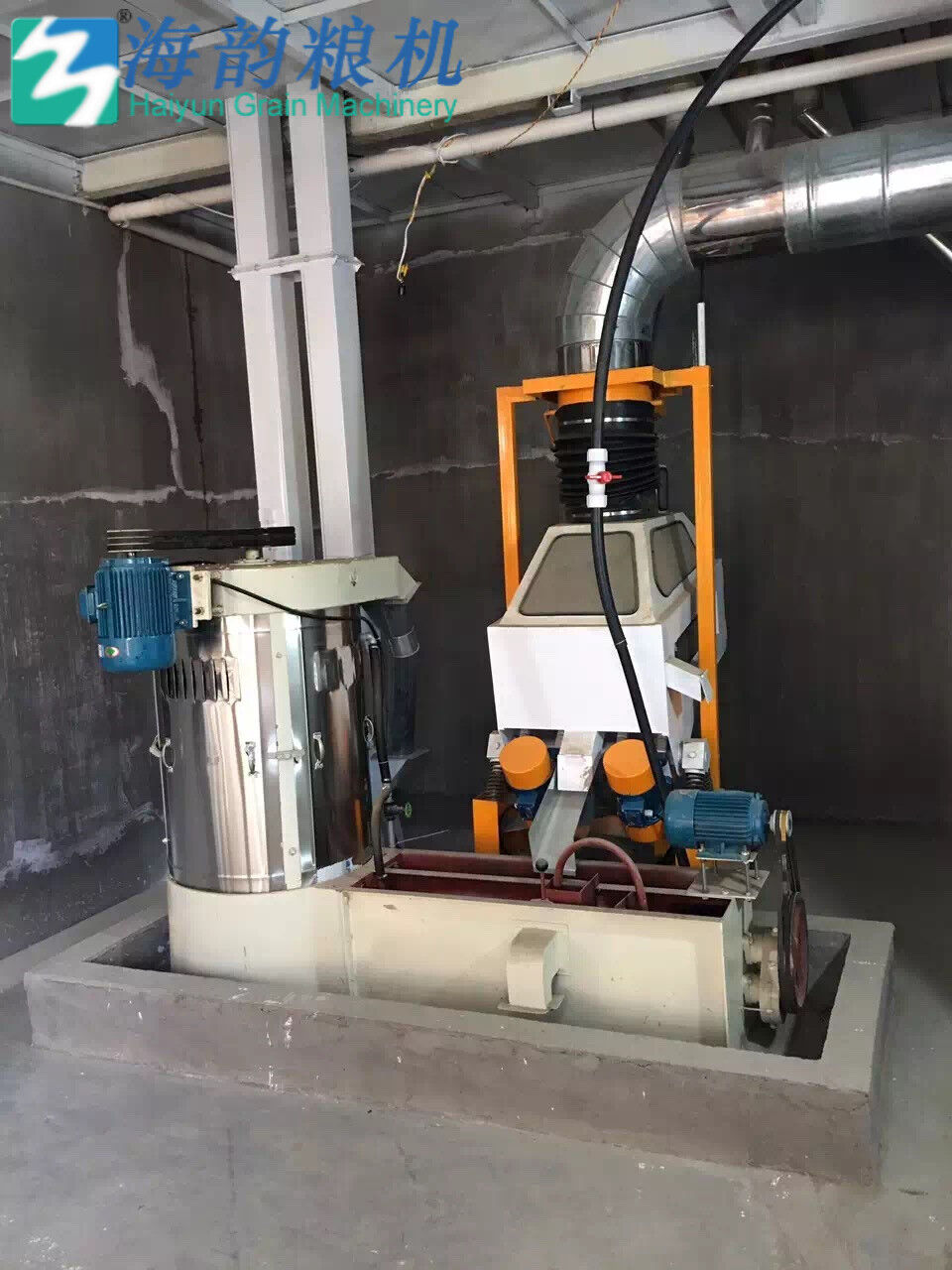 50トン小麦粉製粉機コンペ工場