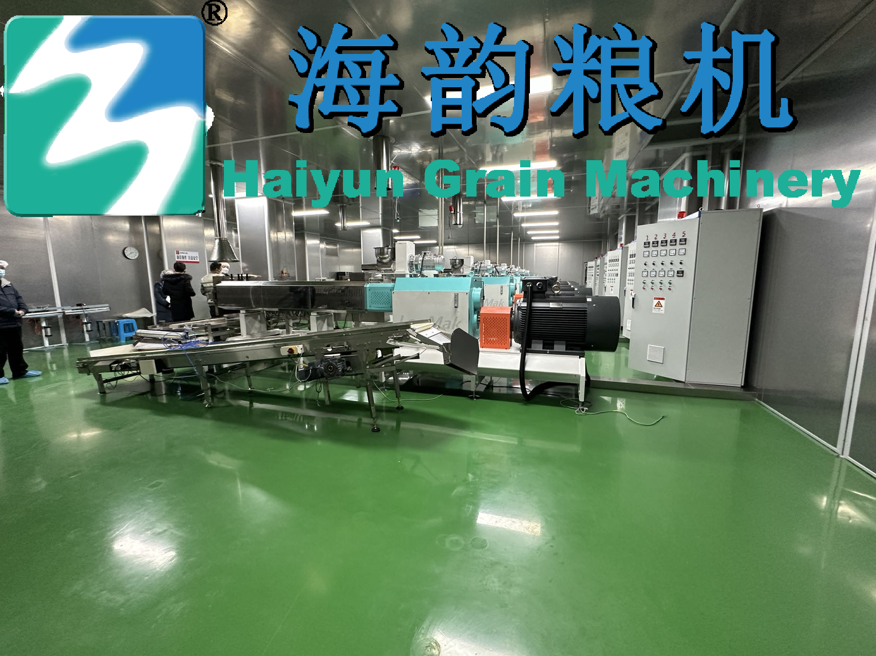 オーツ麦/トウモロコシ/小麦/米粉混合機製品ライン