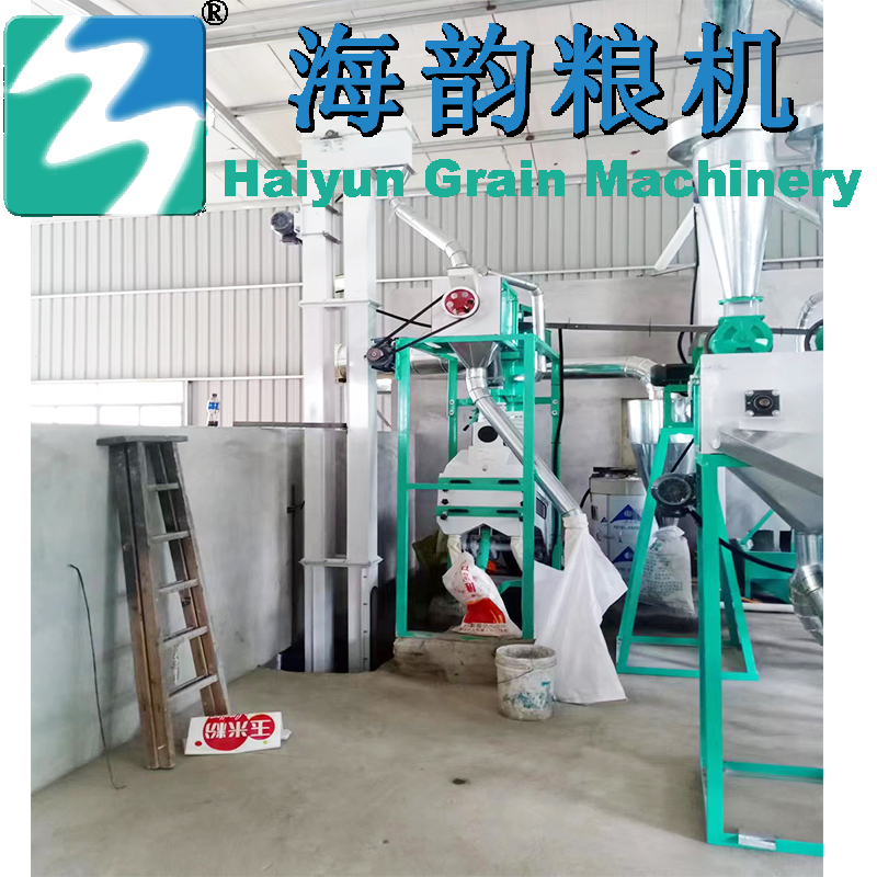 30トン小麦製粉機プラント