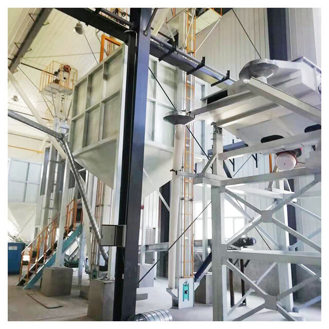 200 طن من دقيق الذرة وآلة طحن الحبيبات كاملة