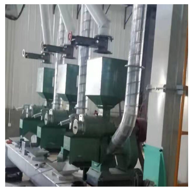 200 طن من دقيق الذرة وآلة طحن الحبيبات كاملة