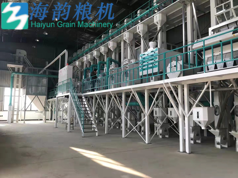 60 طن من مصنع آلة مطحنة الأرز