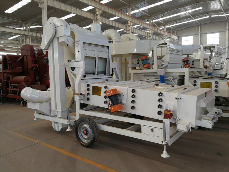 منظف الهواء وآلة الفرز للسمسم / الفول / الذرة