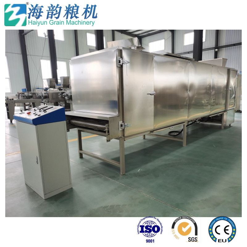 آلة رقائق الشوفان / خط إنتاج آلة وجبة الشوفان الفورية