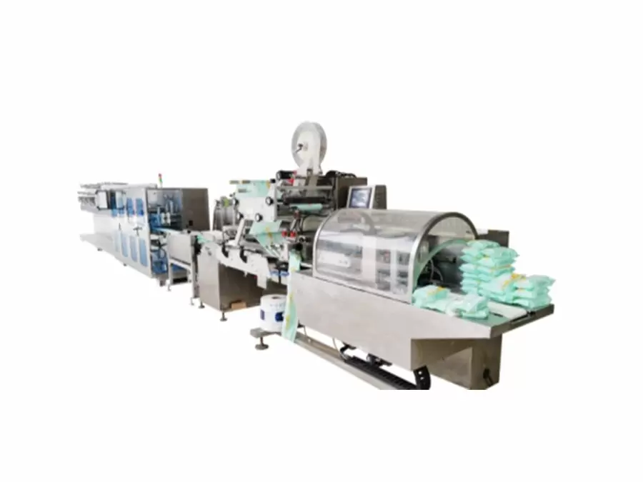 Automatic Wet Wipes Wet Tissue making machine Production Line