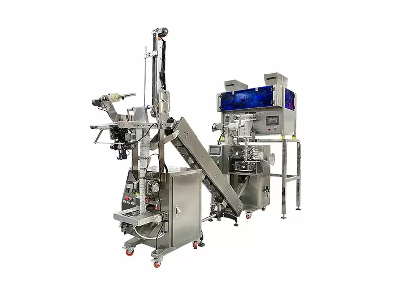 Tea packing production line-BOPP film overlapping tea box tea bag tea 