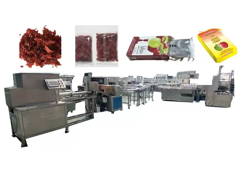 tobacco shisha hookah packaging machine production line