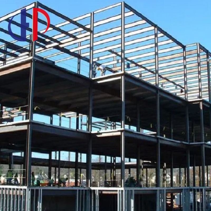Hot Sale Famous Prefabricated High Rise Steel Structure Frame Apartment Hotel Building