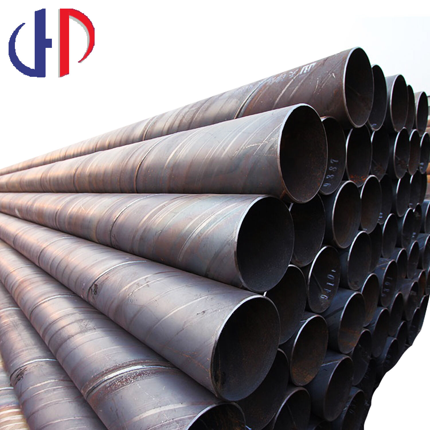 large diameter specification 1 m diameter spiral welded carbon steel pipe with low price